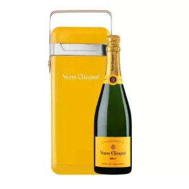 Veuve Clicquot Brut Champagne 0,75l+hűtő DD DRS