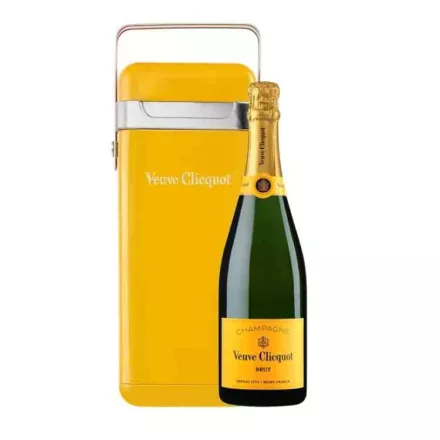 Veuve Clicquot Brut Champagne 0,75l+hűtő DD DRS