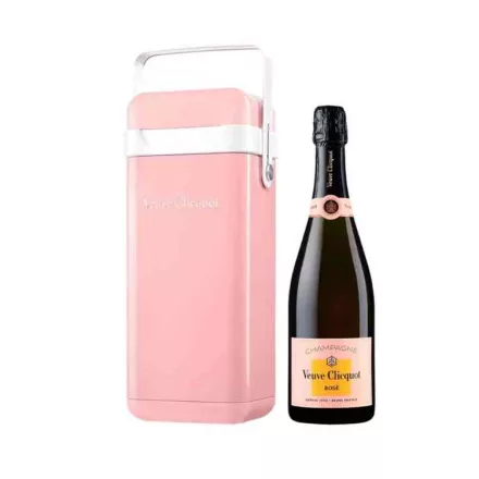Veuve Clicquot Rosé Champagne 0,75l+hűtő DD DRS