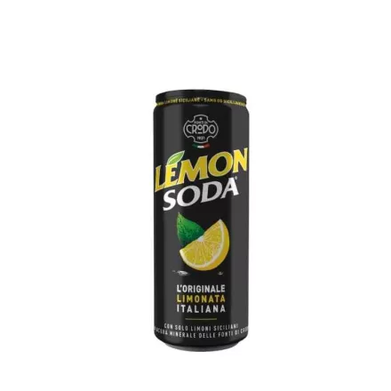 FontiDiCrodo Lemon Soda szénsavas üdítőital 330ml 1/24 DRS