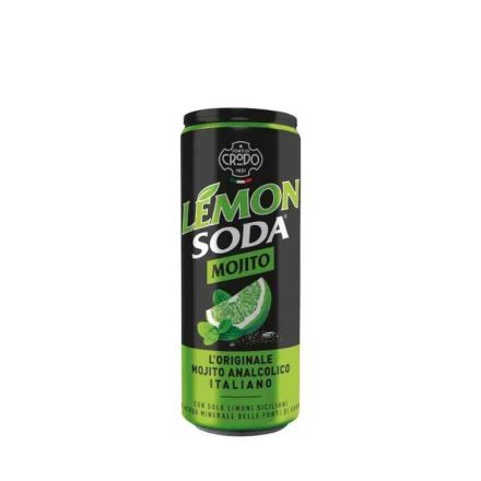 FontiDiCrodo Lemon Soda Mojito szénsavas üdítőital 330ml 1/24 DRS