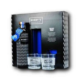  Bobbys gin Ajándékcsomag 0,7l 42% + 2 pohár + Fűszer DD DRS