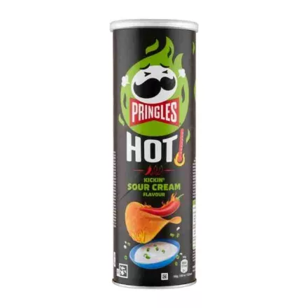 Pringles 165g kickin SourCreamOnion-hagymás tejföl Halloween B I/O