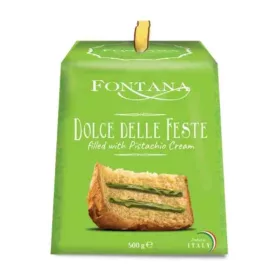 Fontana 500g panettone pisztáciakrémes B