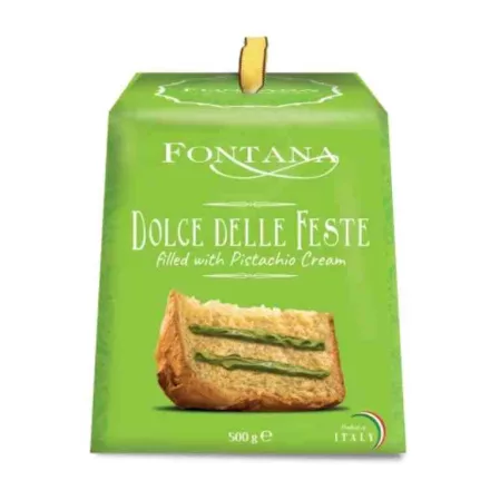 Fontana 500g panettone pisztáciakrémes B