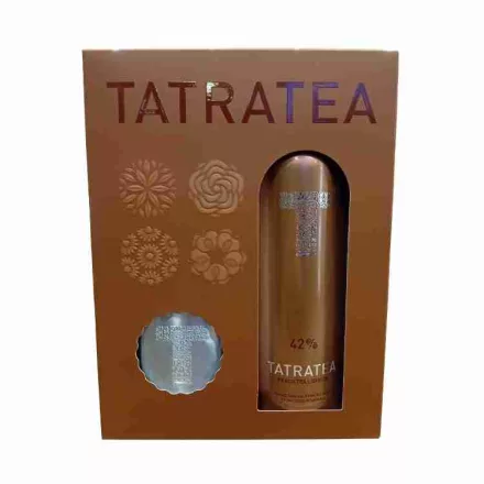 Tatratea Peach White Tea likőr 0,7l 42% + FLASKA DD DRS