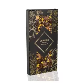  Demeter Mentes Étcsokoládé Kávészem,kakaóbabtörettel,pisztáciával 50g