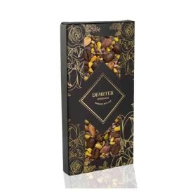   Demeter Mentes Étcsokoládé Kávészem,kakaóbabtörettel,pisztáciával 50g