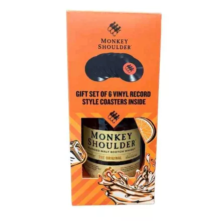 Monkey Shoulder whisky 0,7l + alátét 40% DRS
