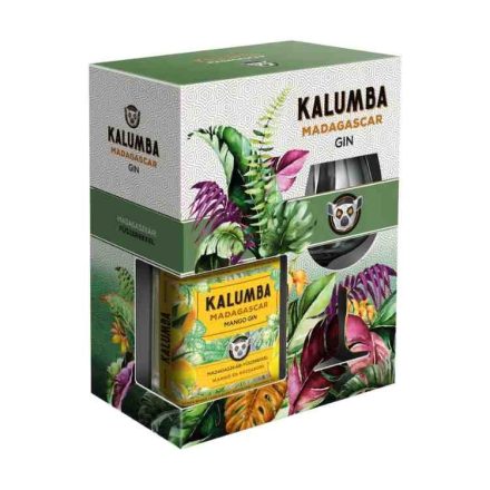 Kalumba Madagascar Mango gin 0,7l 37,5% +1 pohár PDD DRS