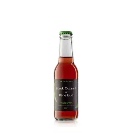 Sevenhills Feketeribizli és Fenyőrügy ízesítésű tonic water 0,2l DRS