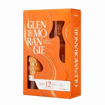 Glenmorangie The Original 12 éves whisky 0,7l +pohár 40% DD DRS