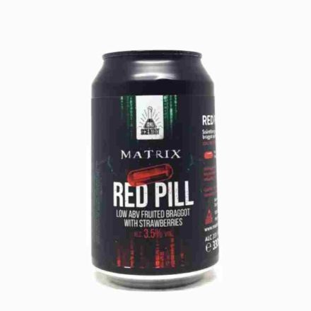 Mad Scientist RED pill sör 0,33l 3,5% DRS