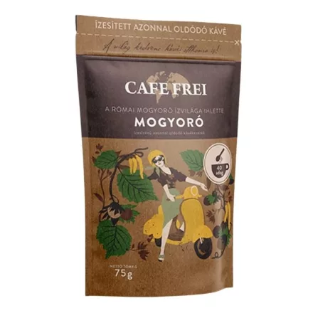 Cafe Frei 75g Mogyoró ízesítésű instant kávé