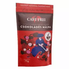  Cafe Frei 75g csokoládés málna ízesítésű instant kávé