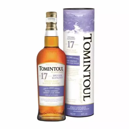 Tomintoul 17éves PX Sherry Finish 0,7l 46% whisky