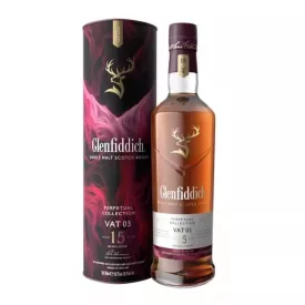   Glenfiddich Perpetual Collection Vat 3 15 éves whisky 0,7L 50,2% DRS DD