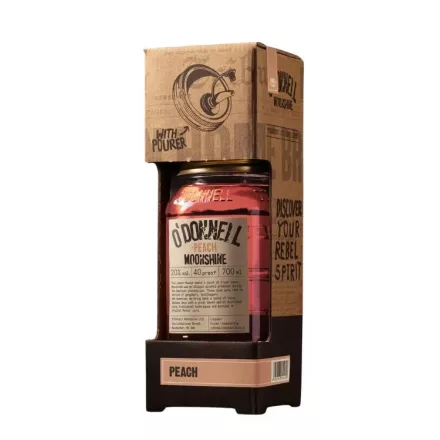 O Donnell Moonshine Peach 0,7l 20% DRS +kiöntő DD