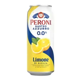 Peroni Nastro Azzuro 0% limone 0,5l dob DRS