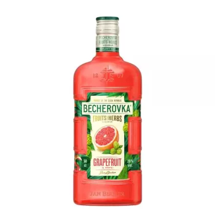 BECHEROVKA Grapefru&Hops 20% 0,5L DRS