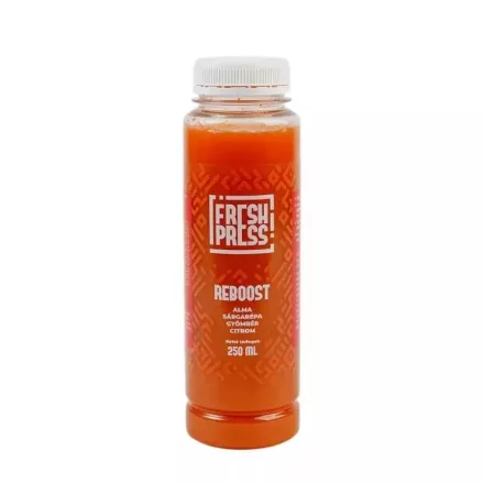 Freshpress REBOOST alma, sárgarépa, gyömbér, citrom 0,25l DRS
