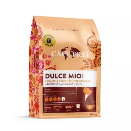 Cafe Frei szemes kávé Dulce Mio Karamella ízesítésű 1kg