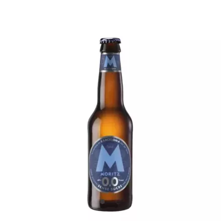 Moritz 0.0 sör üveges 0,33l DRS
