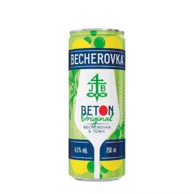 Becherovka BETON Original RTD 4,5% 0,25l CAN DRS 1/6