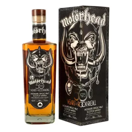 Motorhead Single Malt whiskey 0,7l 58% DD