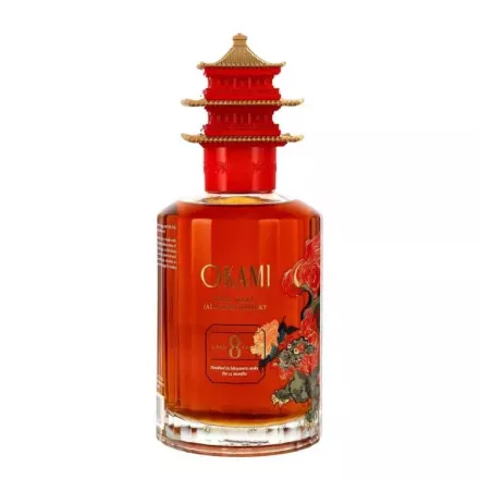 Okami 8 éves Pure Malt whisky 0,7l 40%
