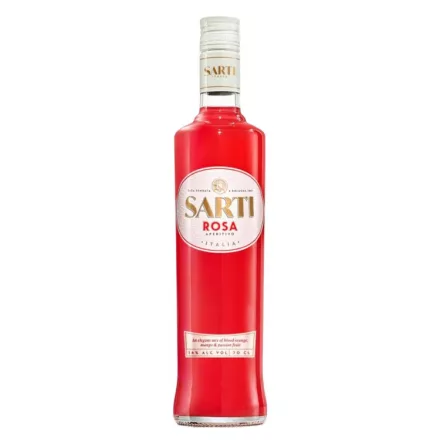 Sarti Rosa trópusi vérnarancs likőr 0,7l 14% DRS