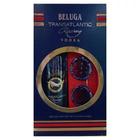 Beluga Transatlantic Racing vodka 0,7 l díszdobozban ajándék napszemüveggel