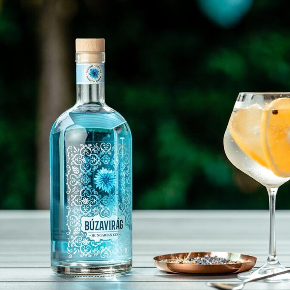 Búzavirág gin - Magyar kézműves gin