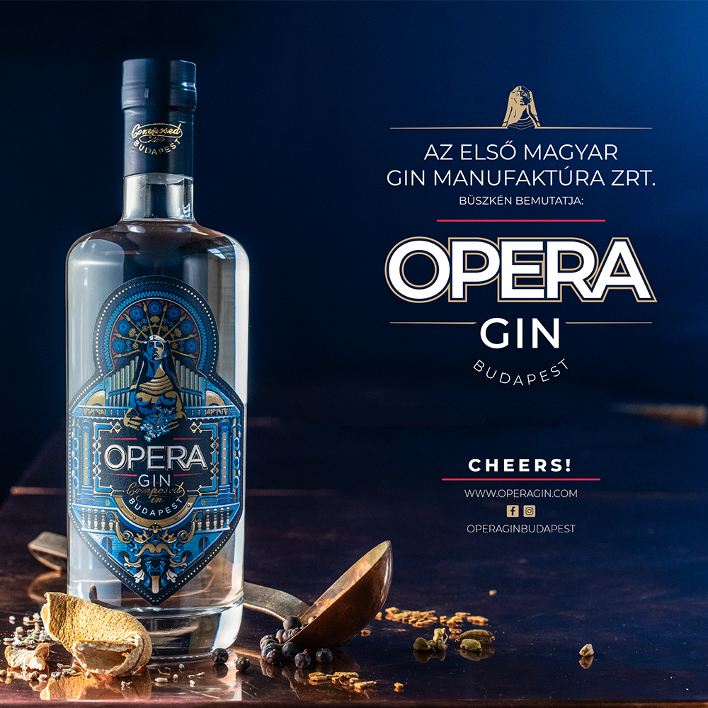 Opera Gin - Az első igazi magyar gin