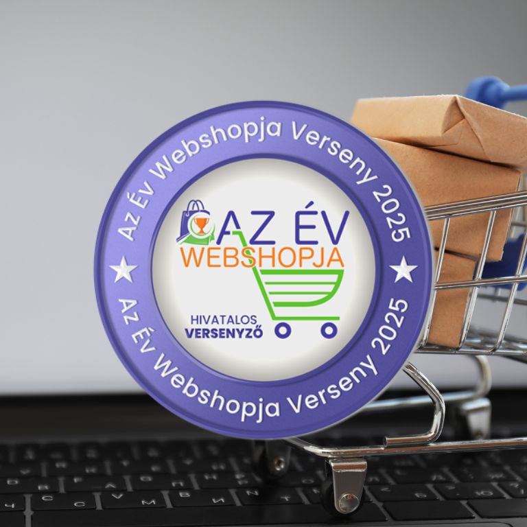Az év webshopja 2025 – És mi ott vagyunk a dobogón!