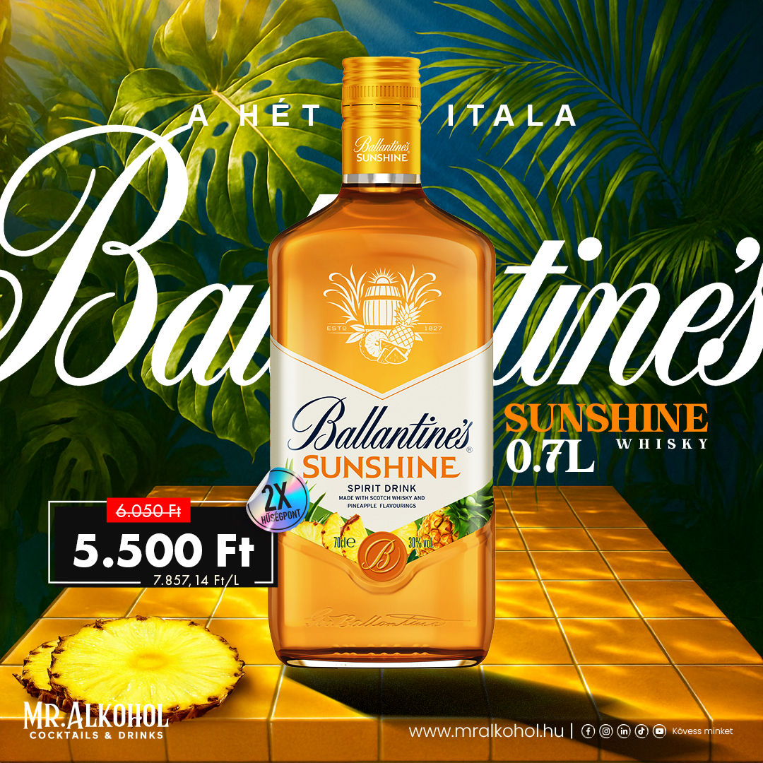 Ballantines Sunshine whisky 0,7l - A hét itala