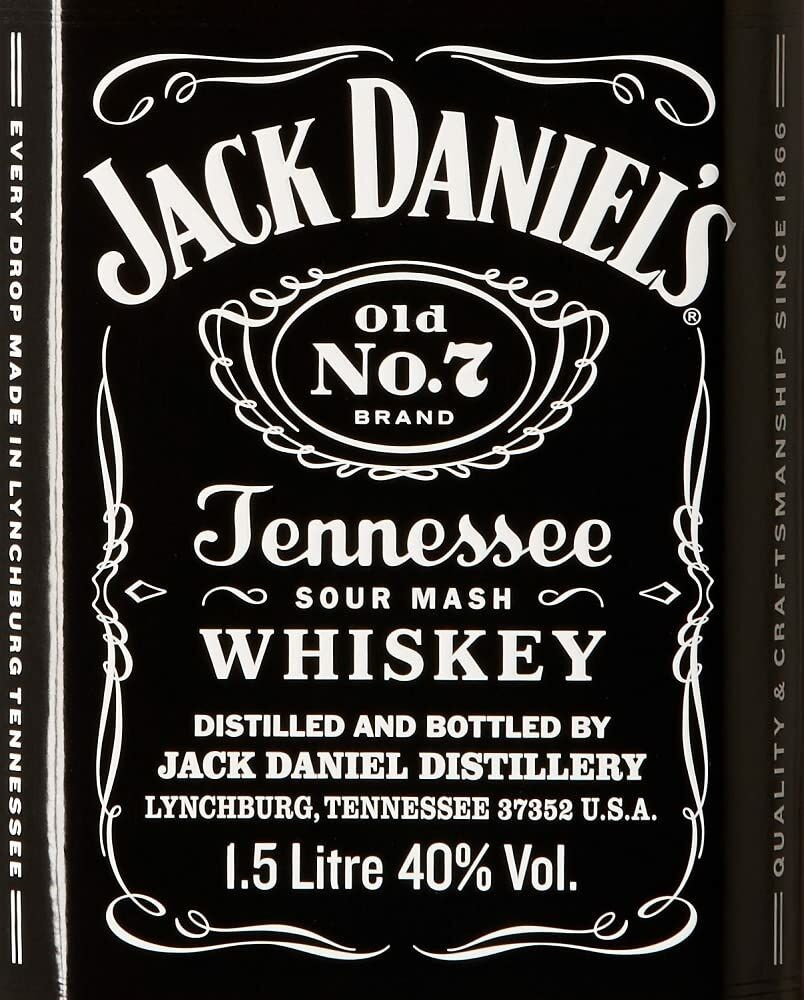 Jack Daniels whiskey 1,5L 40%