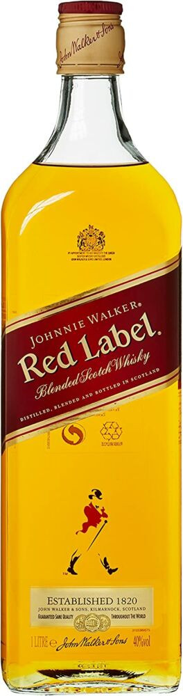 Johnnie Walker Red whiskey 1L 40%