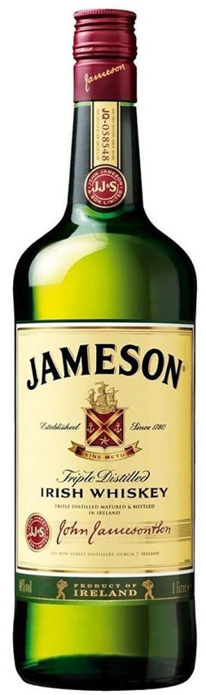 Jameson whiskey 1L 40%