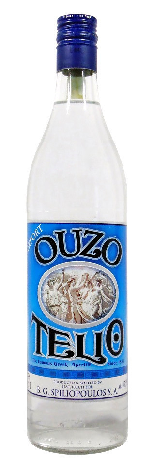 Ouzo Telio likőr 0,7L 37,5%