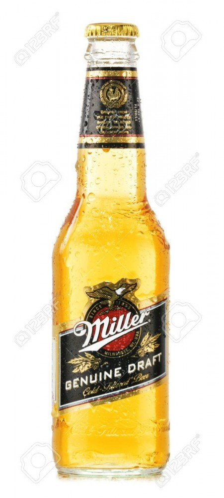 Miller Genuine Draft sör 0,33l 4,7% Plato 10,75 üveg