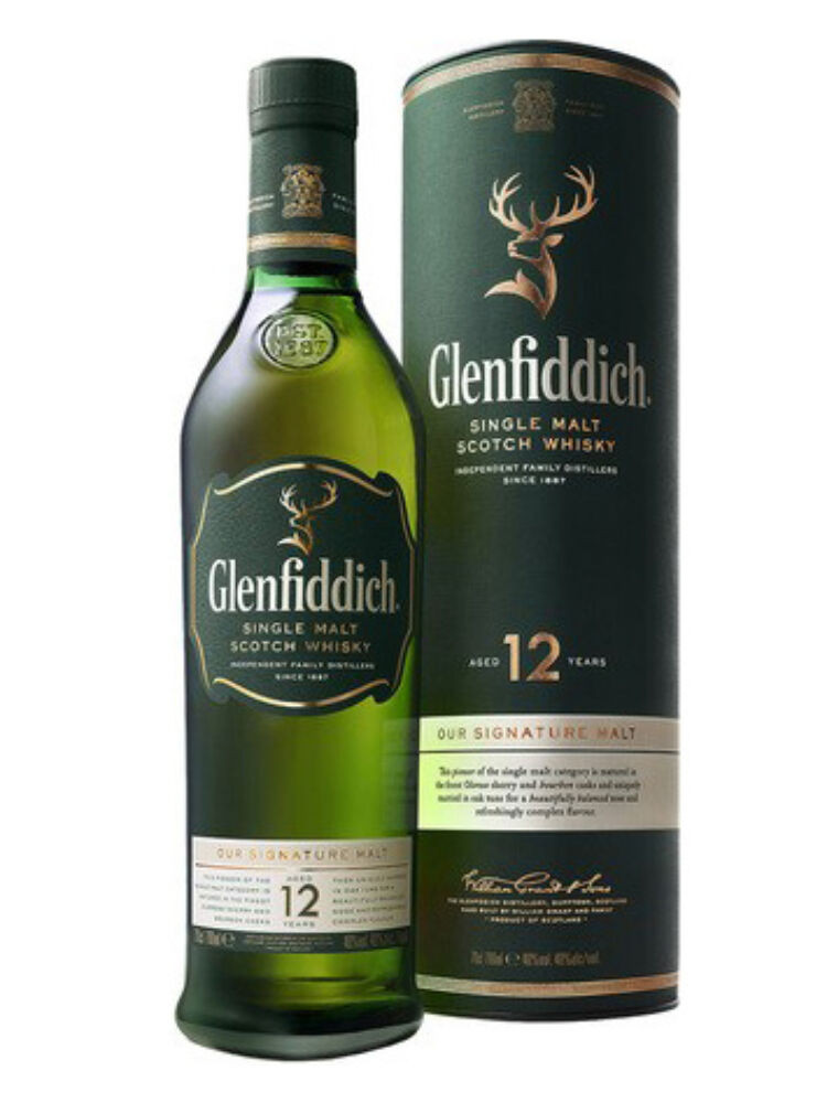 Glenfiddich 12 éves whisky 0,7l 40% DD