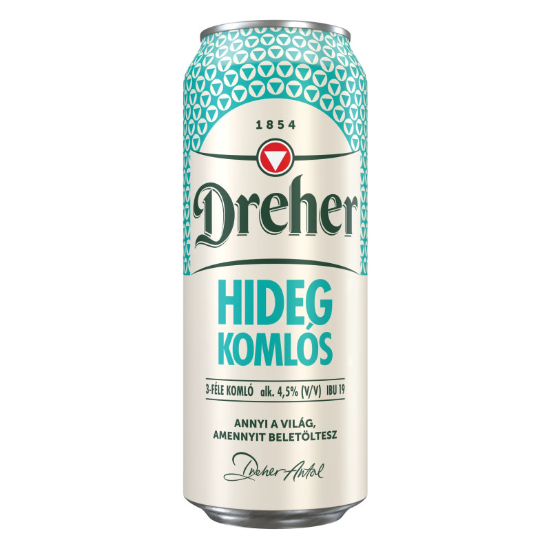 Dreher Hidegkomló sör 0,5l dob.