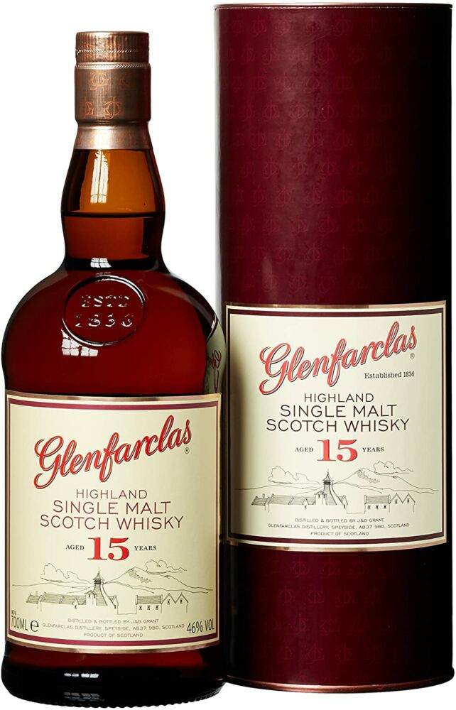 Glenfarclas 15 éves whisky 0,7l 46% DD