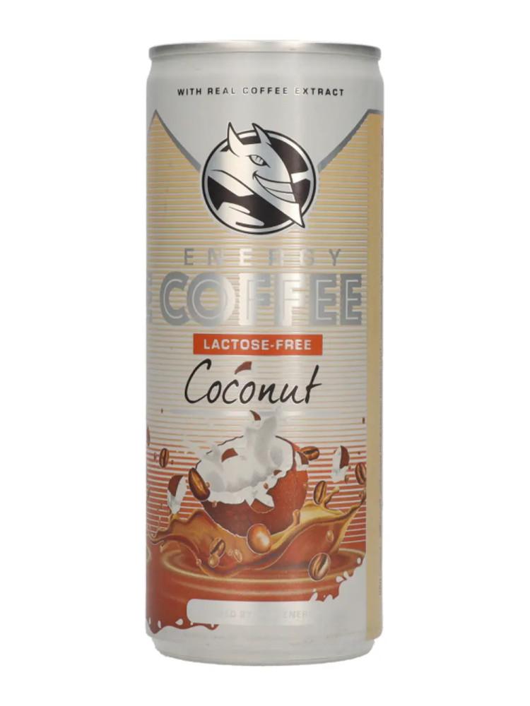 Hell Coffee Coconut laktózmentes jeges kávé 250ml CAN