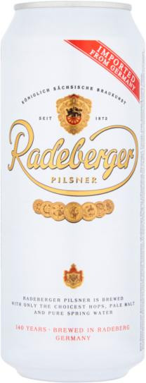Radeberger sör 0,5l dob 4,8%
