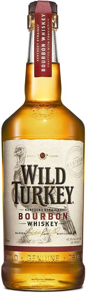 Wild Turkey 81 Bourbon Whiskey 0,7l 40,5%