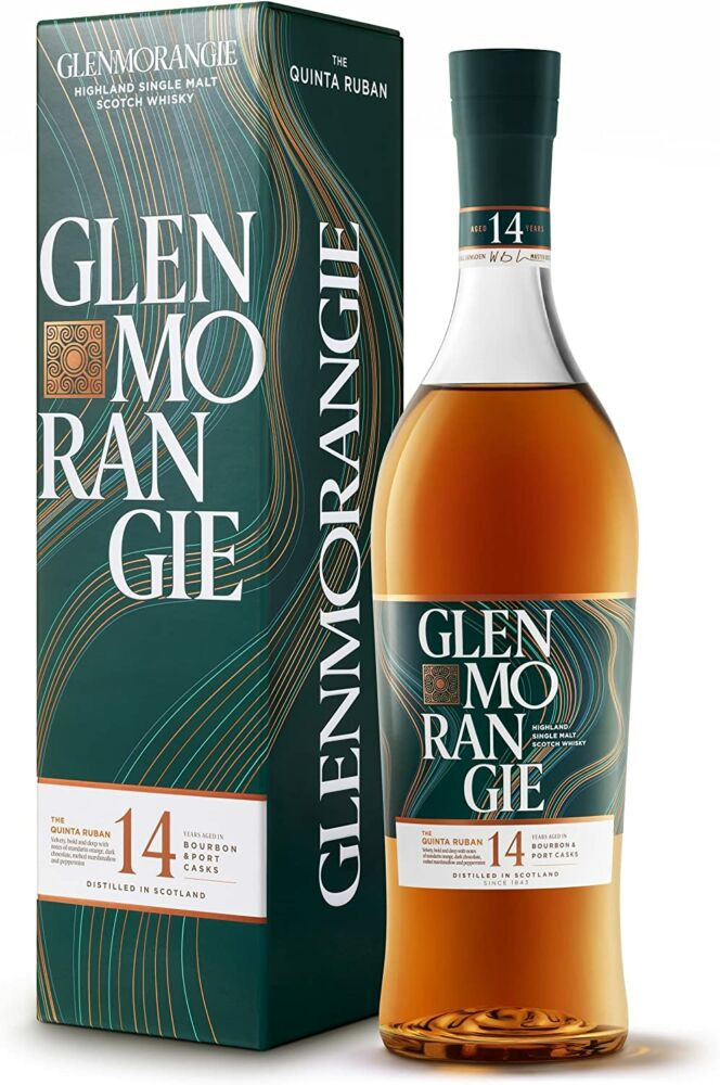 Glenmorangie 14 éves The Quinta Ruban whisky 0,7l 46%