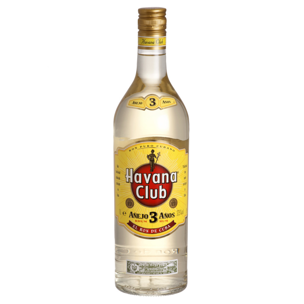 Havana Club 3 éves rum 1L 37,5%