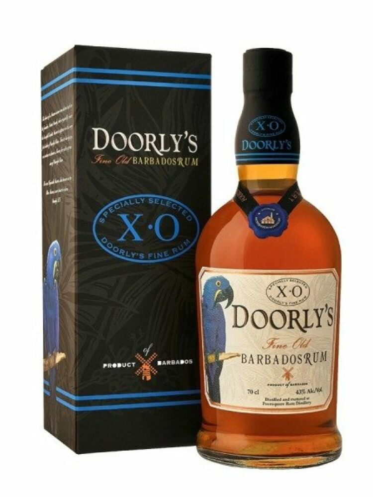 Doorlys XO Fine Old Barbados rum 0,7l 43%